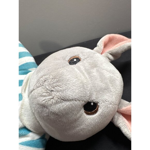 Kohls Cares 16” Goodnight Moon Plush Bunny Rabbit in Striped Pajamas Plush - Picture 2 of 6